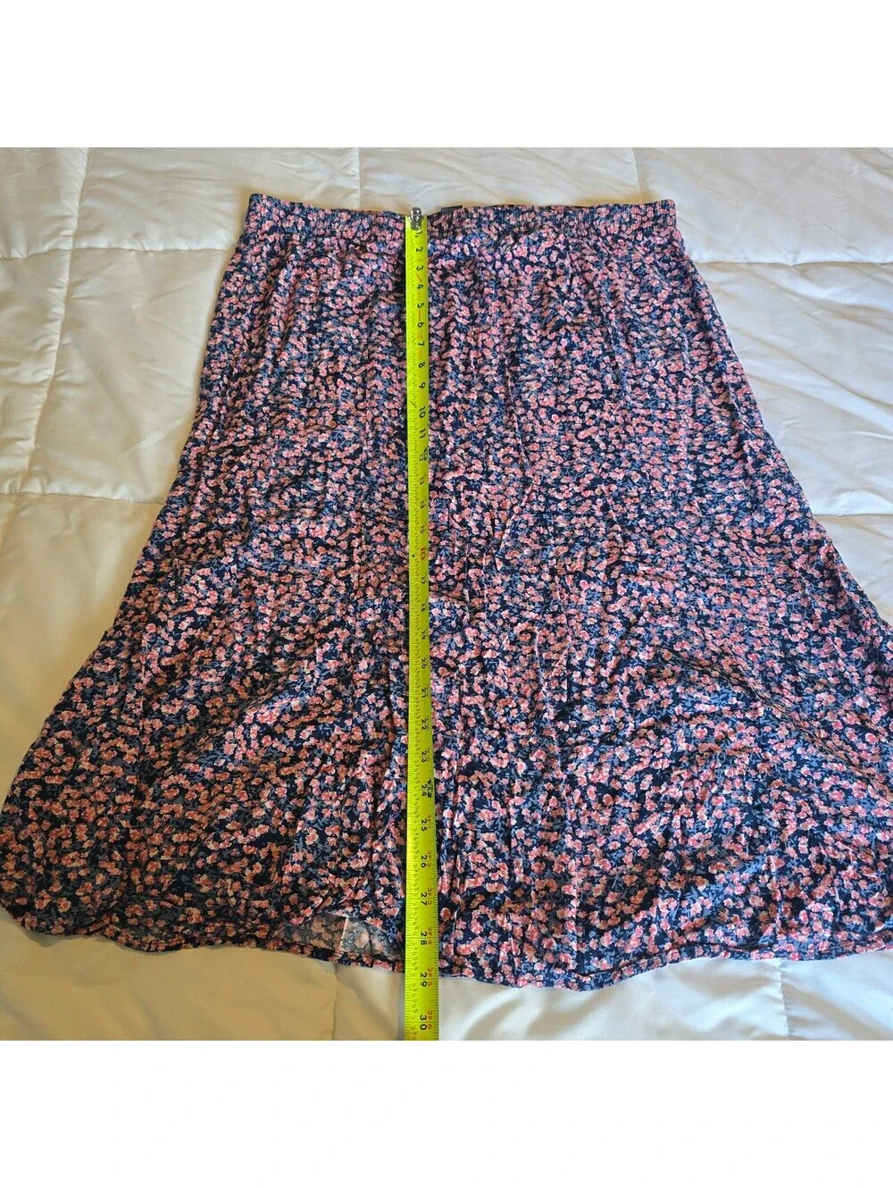 Apt. 9 Navy Floral Skirt
